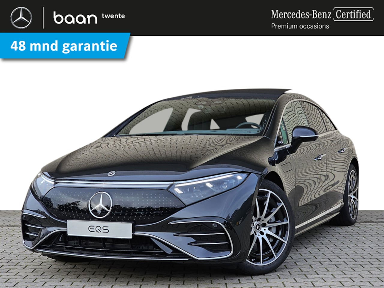 Mercedes-Benz EQS - 450+ AMG Line | Panoramadak | Rij-assistentiepakket | Digital Light | Burmester | 360° Cam - AutoWereld.nl