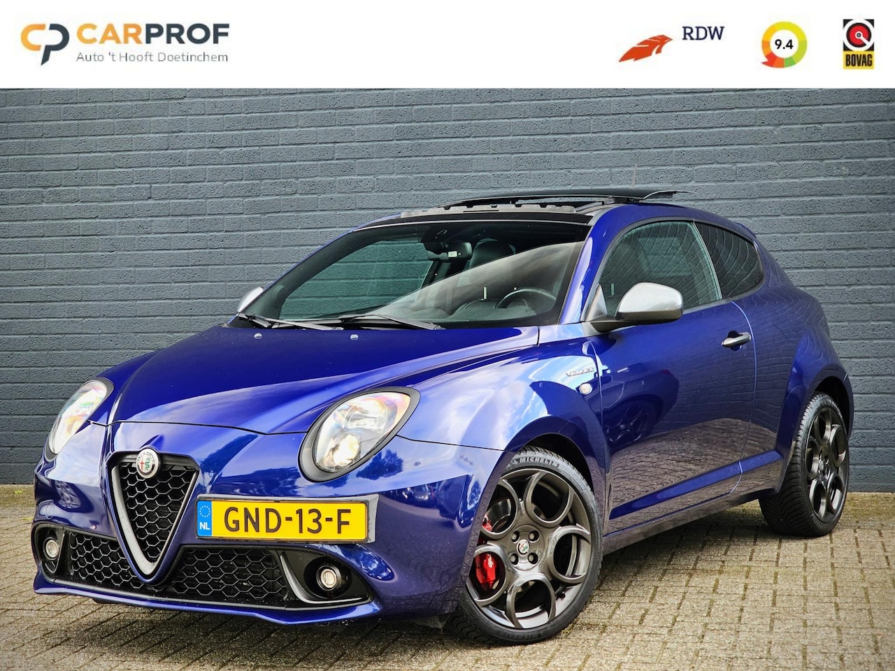 Alfa Romeo MiTo - 1.4 T MultiAir Veloce / PANO / LEDER / 18'' / STOELVERW. / - AutoWereld.nl