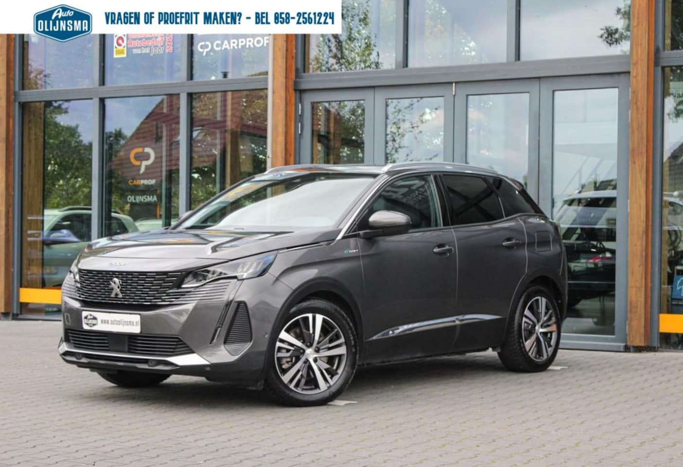 Peugeot 3008 - 1.6 HYbrid 225 Allure|Navi|Dodehoek - AutoWereld.nl