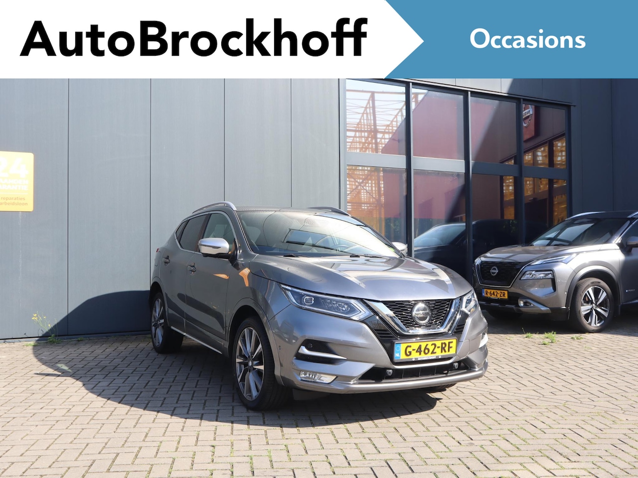 Nissan Qashqai - 1.3 DIG-T Tekna + | Dynamic Pack | Navigatie | Leder Bekleding | 360 Camera | Glass Roof - AutoWereld.nl