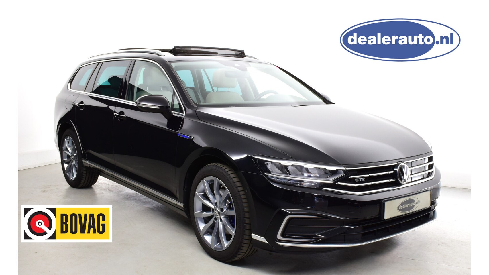 Volkswagen Passat Variant - 1.4 TSI PHEV GTE, Panorama, Trekhaak, Carplay, Alcantara\Leder - AutoWereld.nl