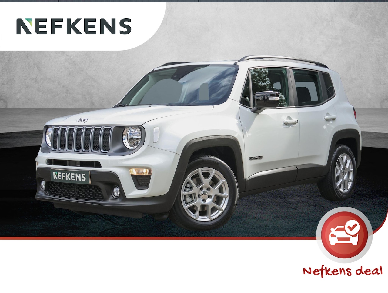 Jeep Renegade - 130pk Turbo e-Hybrid Longitude (1ste eig./Climate/Cruise/16"LMV/UNIEK!!) - AutoWereld.nl