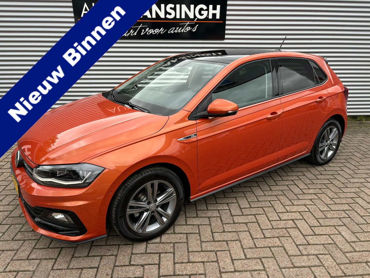 Volkswagen Polo - 1.0 TSI Highline Business R met Schuif/kanteldak! | Clima | Cruise | Navigatie | LM Velgen - AutoWereld.nl