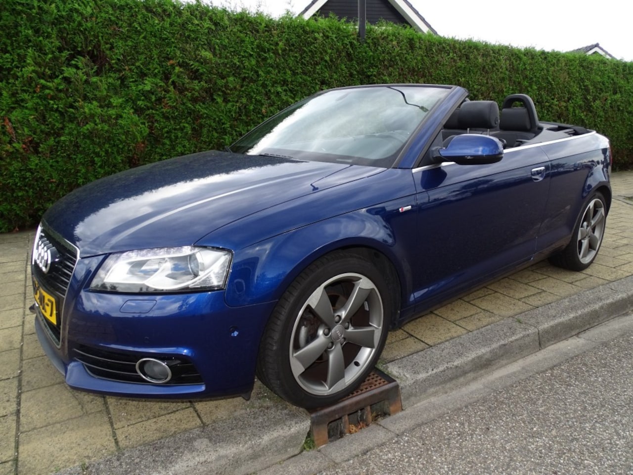 Audi Cabriolet - A3 1.4 TFSI Cabrio-148191Km-Navi-Cruise-Led-Leer-Blth - AutoWereld.nl