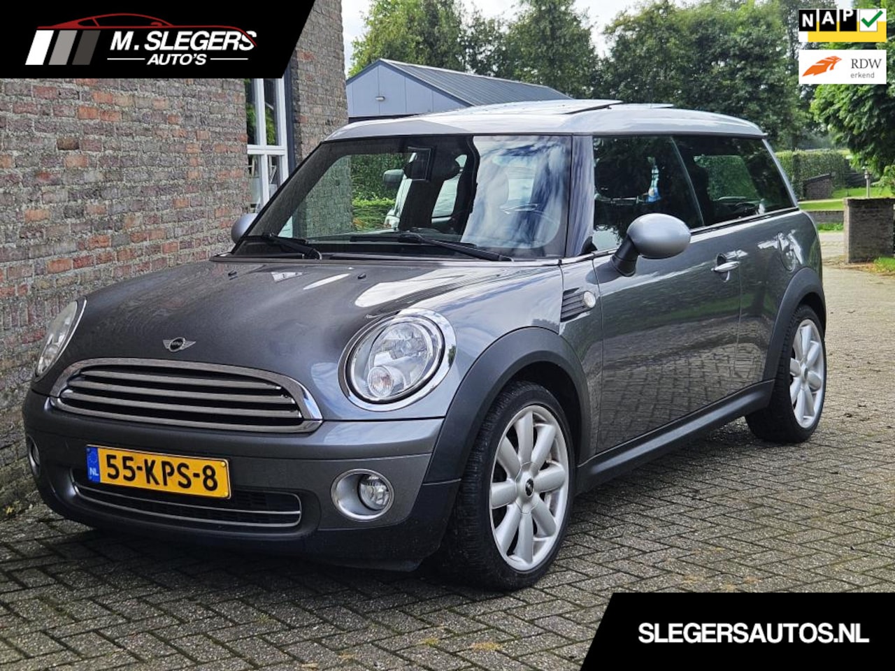 MINI Clubman - Mini 1.6 Cooper Chili*Panodak*Cruise*Nette auto - AutoWereld.nl