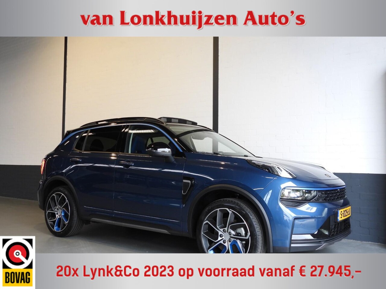 Lynk & Co 01 - 1.5 PHEV Plug-In TREKHAAK/360CAM/SCHUIFDAK/LED/20"LMV! - AutoWereld.nl