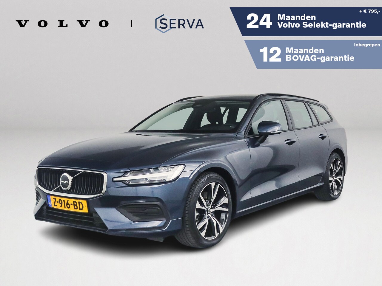 Volvo V60 - B3 Essential Edition | Driver Assist | Parkeercamera | Stoel- en stuurverwarming | Trekhaa - AutoWereld.nl