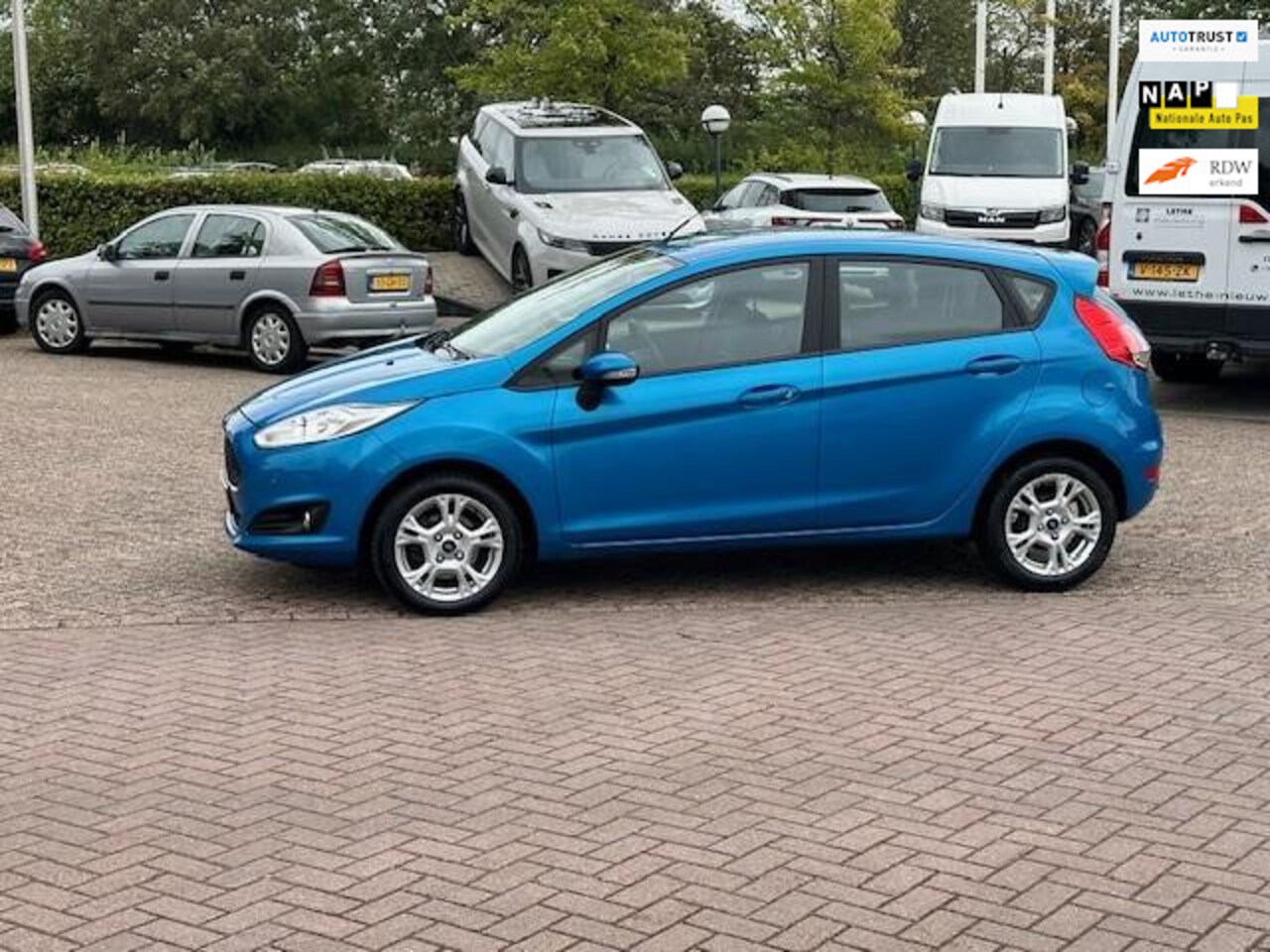 Ford Fiesta - 1.0 Style Ultimate 1.0 Style Ultimate,bj.2016,kleur:blauw,5 deurs,airco,navigatie,sportvelgen,APK 09/2025 en - AutoWereld.nl