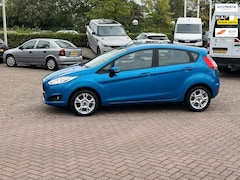 Ford Fiesta - 1.0 Style Ultimate, bj.2016, kleur:blauw, 5 deurs, airco, navigatie, sportvelgen, APK 09/2