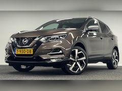 Nissan Qashqai - 1.3 DIG-T Tekna*160PK*Trekhaak*Panodak*Leder*360cam*Carplay