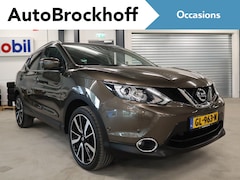 Nissan Qashqai - 1.6 Tekna | Navi | LEDER | Vooruit & Stoelverwarming | 360 AVM | Panorama dak | Trekhaak |