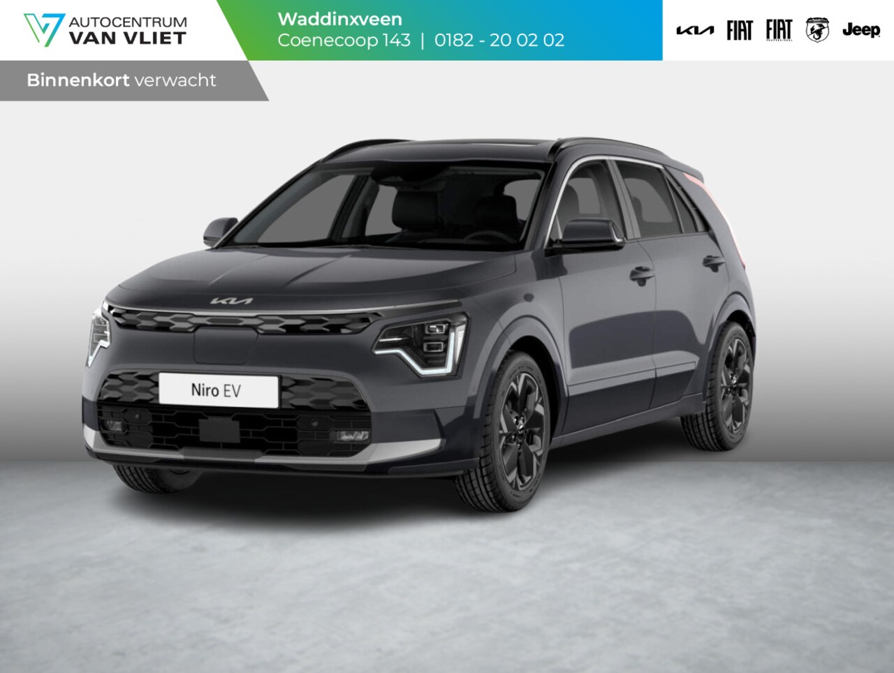 Kia Niro EV - Light Advanced 64.8 kWh Nieuw te bestellen l  stoel stuur verwarming l privacy glas l park - AutoWereld.nl