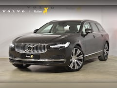 Volvo V90 - T6 350PK Automaat Recharge AWD Plus Bright / Adpatieve cruise control/ BLIS/ Elektrische s