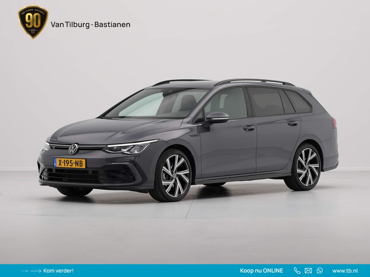 Volkswagen Golf Variant - 1.5 eTSI 130pk DSG R-Line Navigatie Pdc Clima Acc - AutoWereld.nl