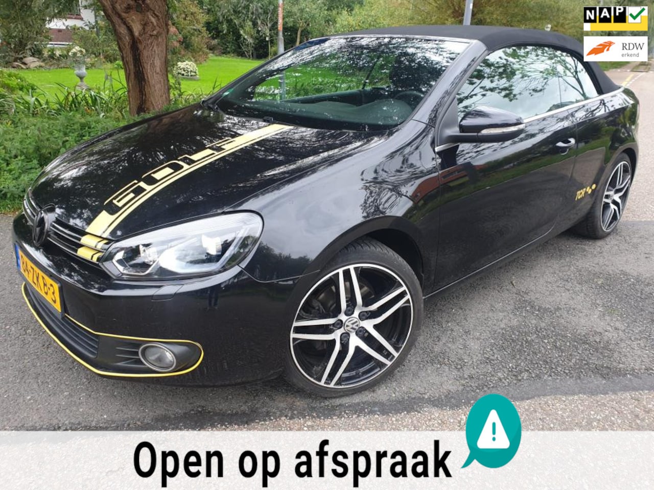 Volkswagen Golf Cabriolet - 1.4 TSI/Clima/LPG G3/Digit.Display/Led/18 Inch - AutoWereld.nl