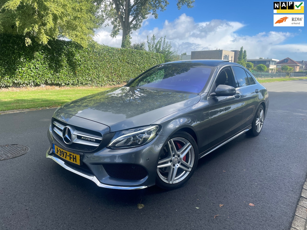 Mercedes-Benz C-klasse - 220 CDI Prestige AMG/PANO/LEER/CLIMA/NAVI - AutoWereld.nl