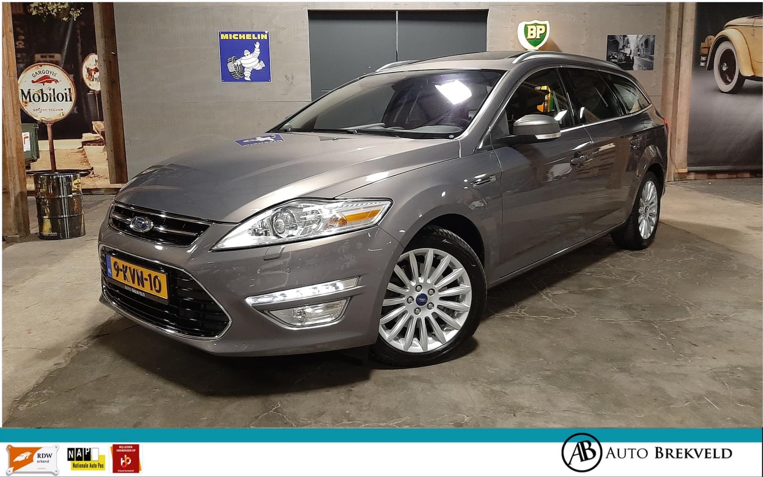 Ford Mondeo Wagon - 1.6 EcoBoost Platinum 161PK |Keyless Entry|Navi|Clima|Stoel verw.|Alcantara/Leer|Cruise|Sc - AutoWereld.nl