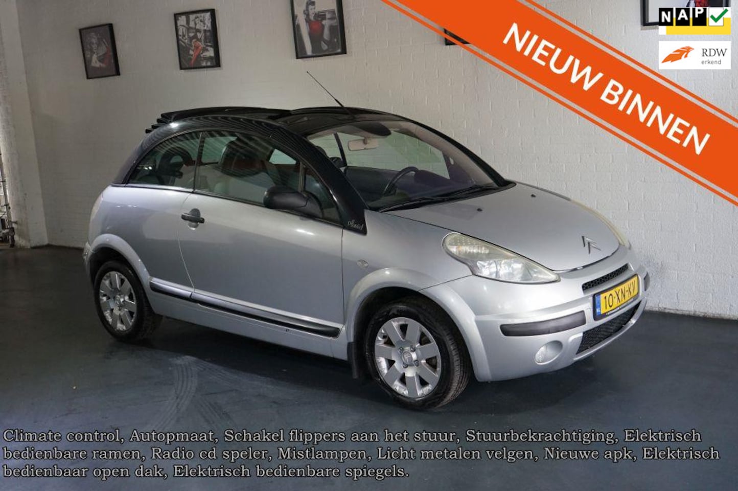 Citroën C3 Pluriel - 1.6i-16V 1.6i-16V, Clima, Elek pakket, L.M Velgen, Automaat - AutoWereld.nl