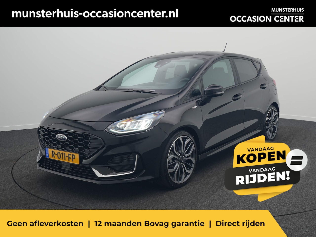 Ford Fiesta - 1.0 EcoBoost Hybrid ST-Line Vignale - Automaat - Sportieve Uitvoering - Bang & Olufsen Aud - AutoWereld.nl