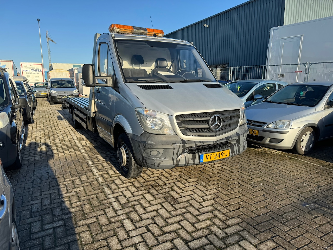 Mercedes-Benz Sprinter - 316 2.2 CDI 432 HD oprijwagen ambulance - AutoWereld.nl