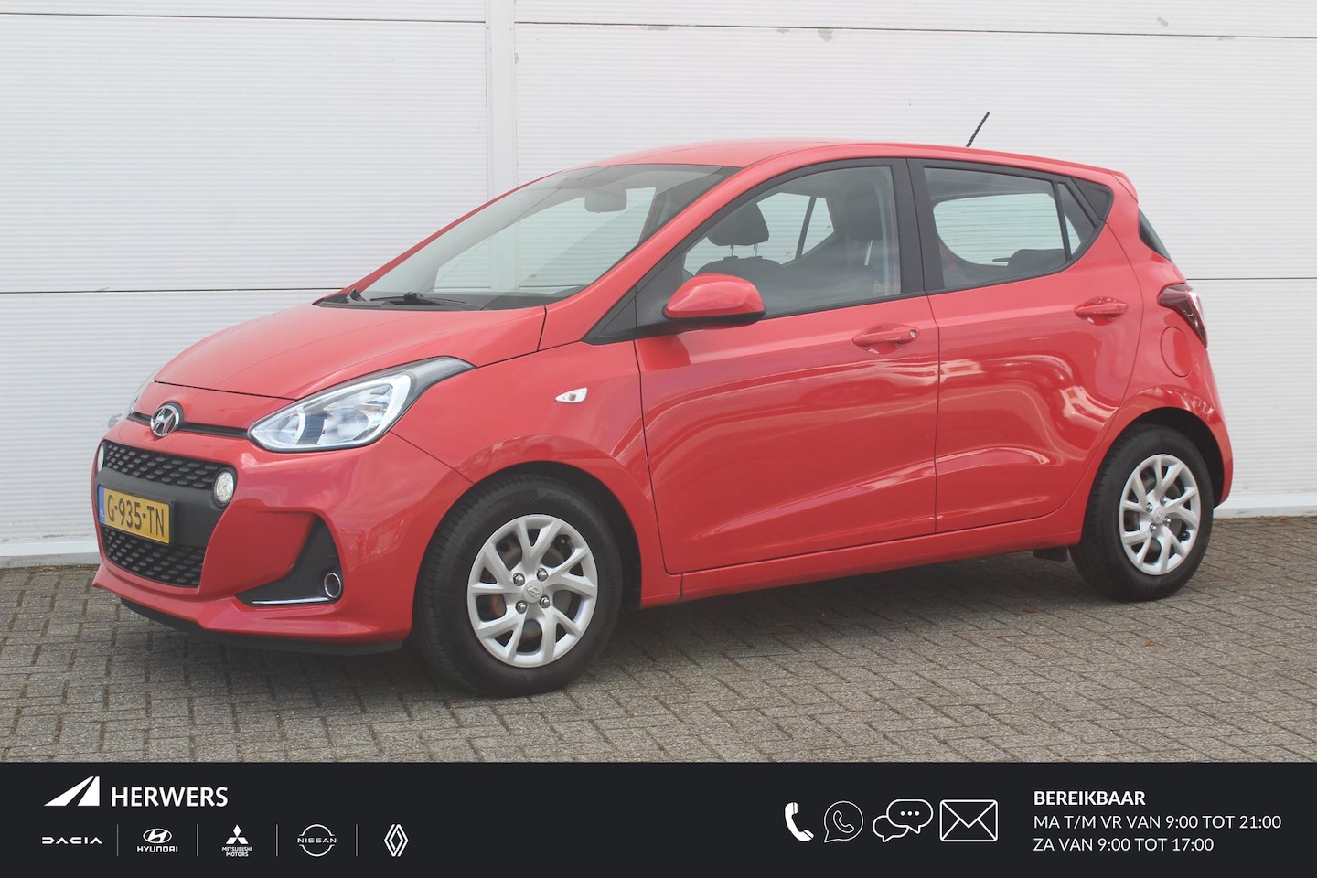 Hyundai i10 - 1.0i Comfort / Airco / Bluetooth / Cruise Control / Radio-/USB / Elektrische Ramen Voor & - AutoWereld.nl