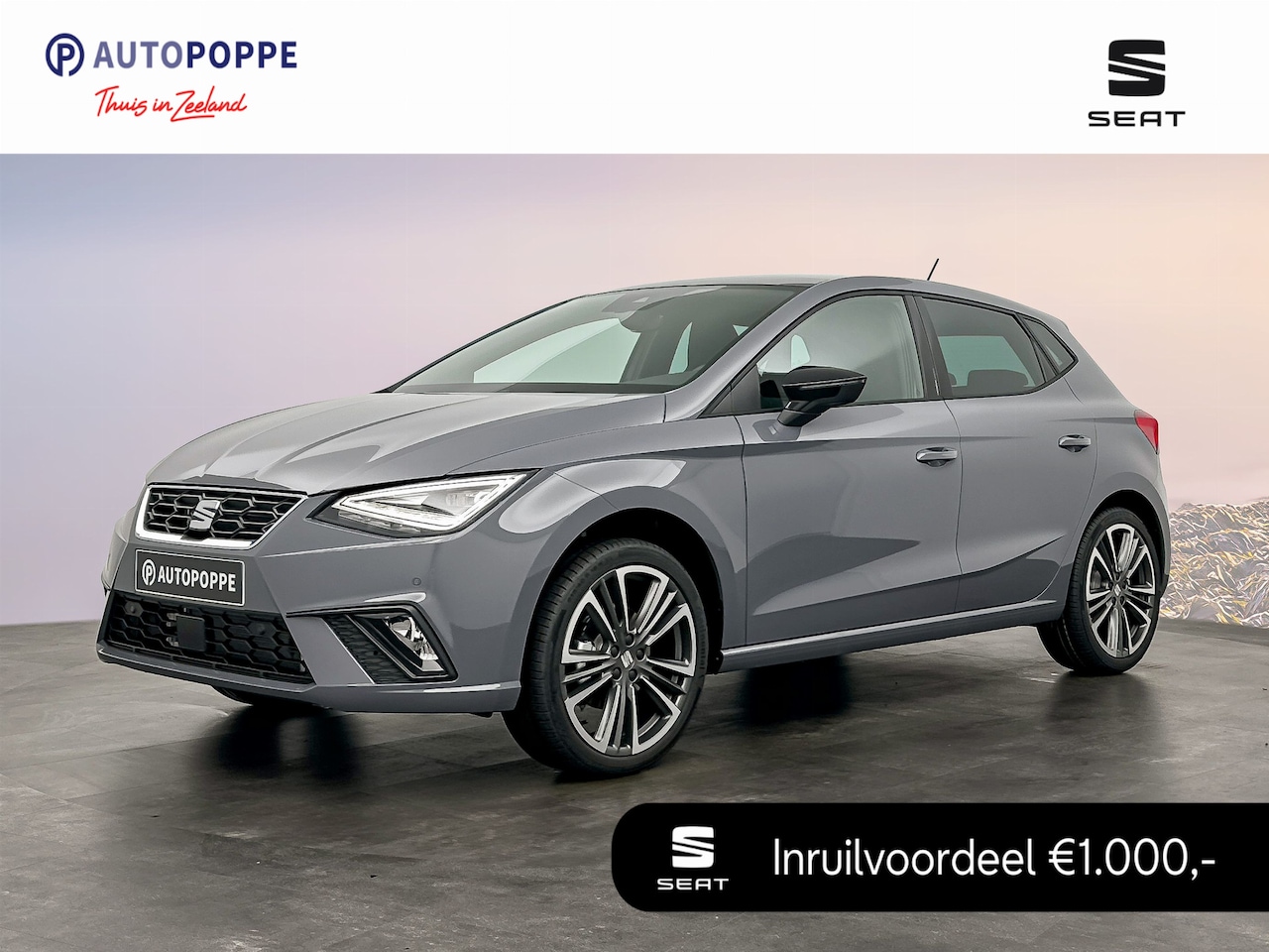 Seat Ibiza - 1.0 EcoTSI 115 6MT FR Anniversary | Airconditioning automatisch met 2-zone-temperatuurrege - AutoWereld.nl