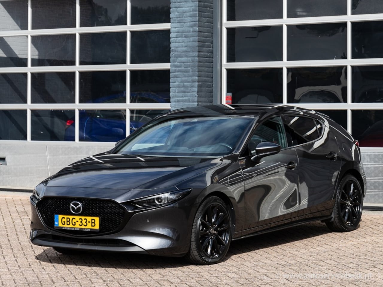 Mazda 3 - 2.0 SA-X LUXURY Automaat Leer 360 Camera Bose Head-Up DAB+ - AutoWereld.nl