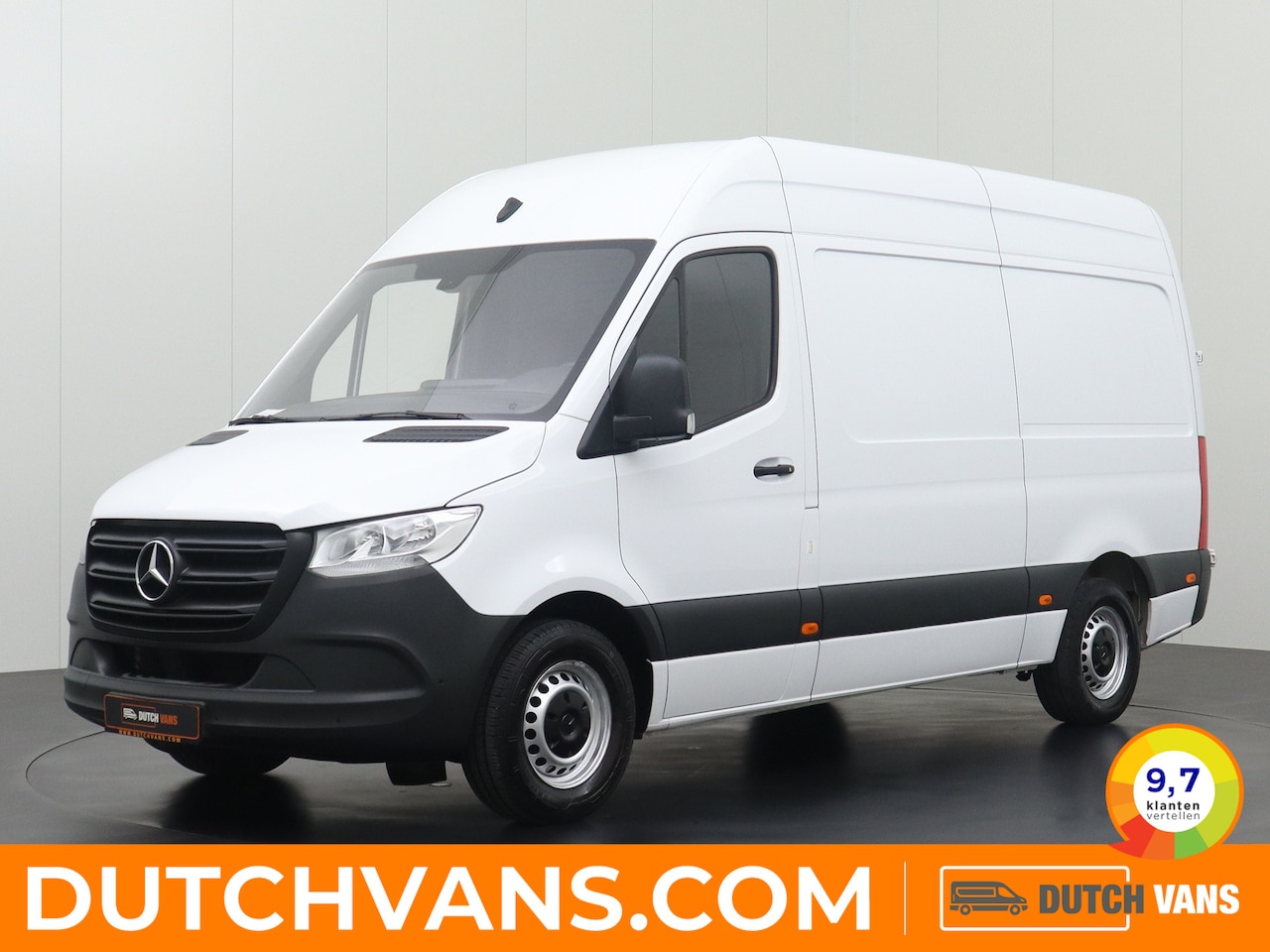 Mercedes-Benz Sprinter - 315CDI L2H2 | Mbux 7" Touchscreen+Camera | Airco | Cruise | Betimmering | 3-Persoons - AutoWereld.nl