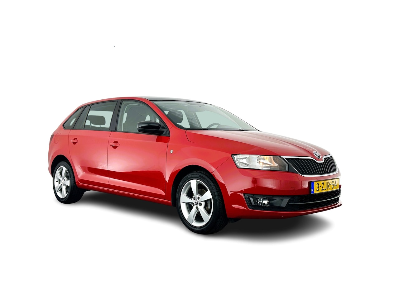 Skoda Rapid Spaceback - 1.2 TSI Greentech Ambition Businessline *PANO | NAVI-FULLMAP | AIRCO | CRUISE | PDC | 16'' - AutoWereld.nl