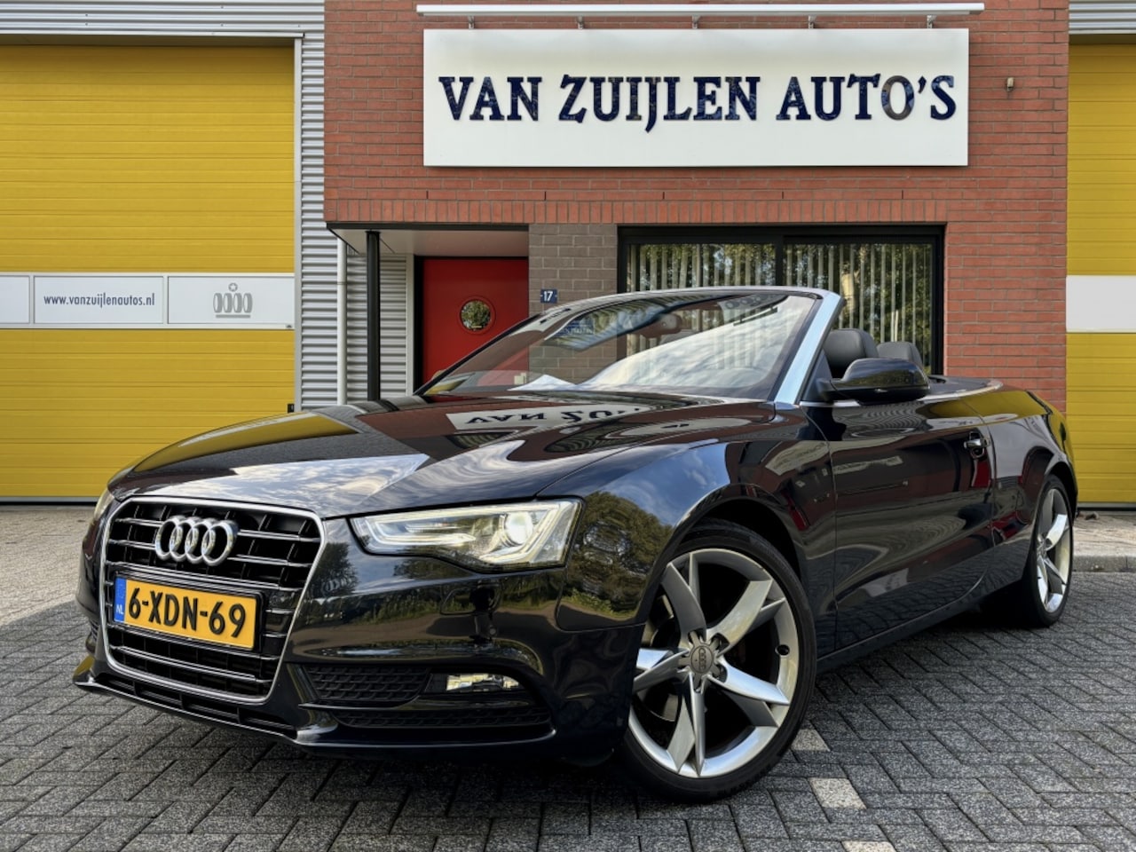 Audi A5 Cabriolet - 1.8 TFSI Aut Elektr. Sportstoelen Leder LED Nekverwarming - AutoWereld.nl