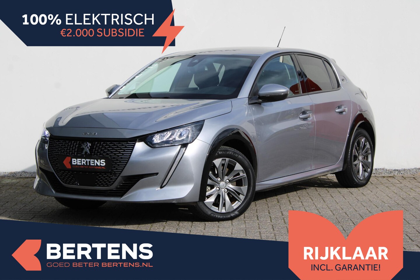 Peugeot e-208 - EV Allure Pack 50 kWh | 3-fase | Navi | Parkeercamera | SEPP-Subsidie - AutoWereld.nl