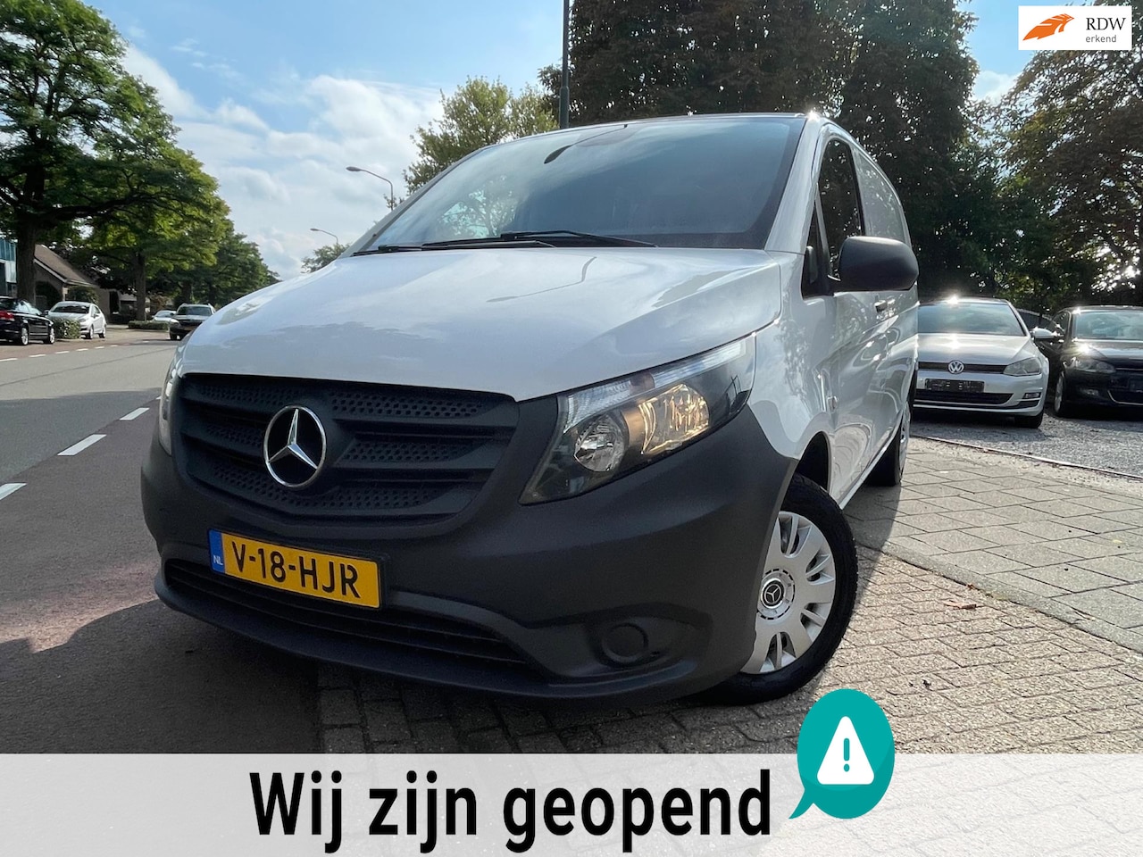 Mercedes-Benz Vito - 110 CDI A-C Elek Pakket Navi 3-Zits - AutoWereld.nl