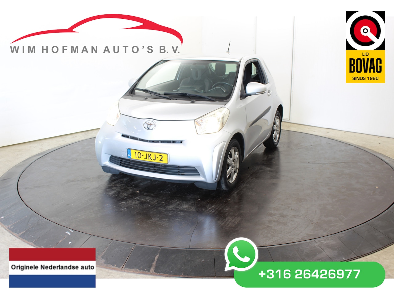 Toyota iQ - 1.0 VVTi Comfort Navi Leder Yongtimer - AutoWereld.nl