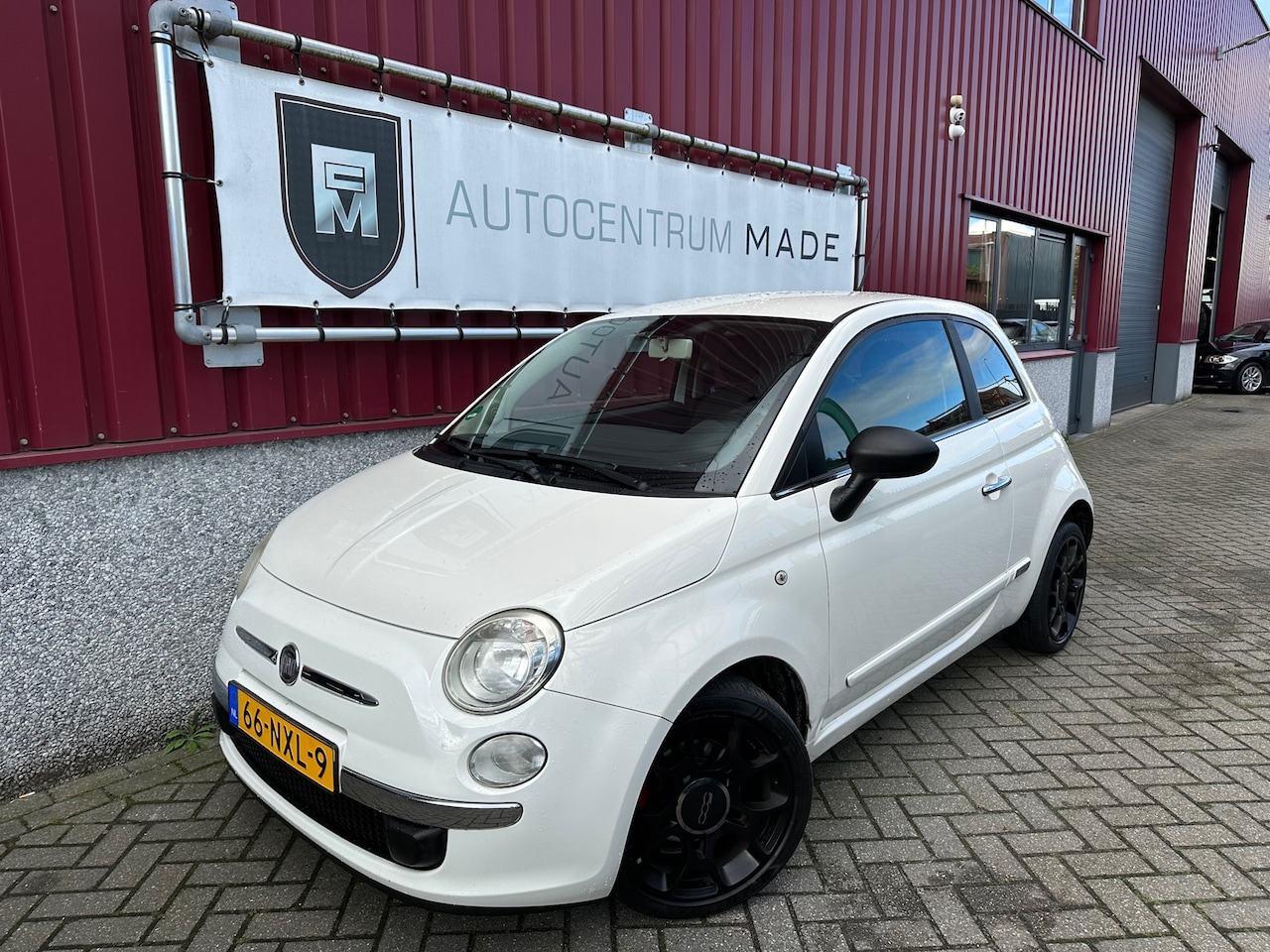 Fiat 500 - 0.9 TwinAir Sport // Airco // 1/2 Leer // - AutoWereld.nl