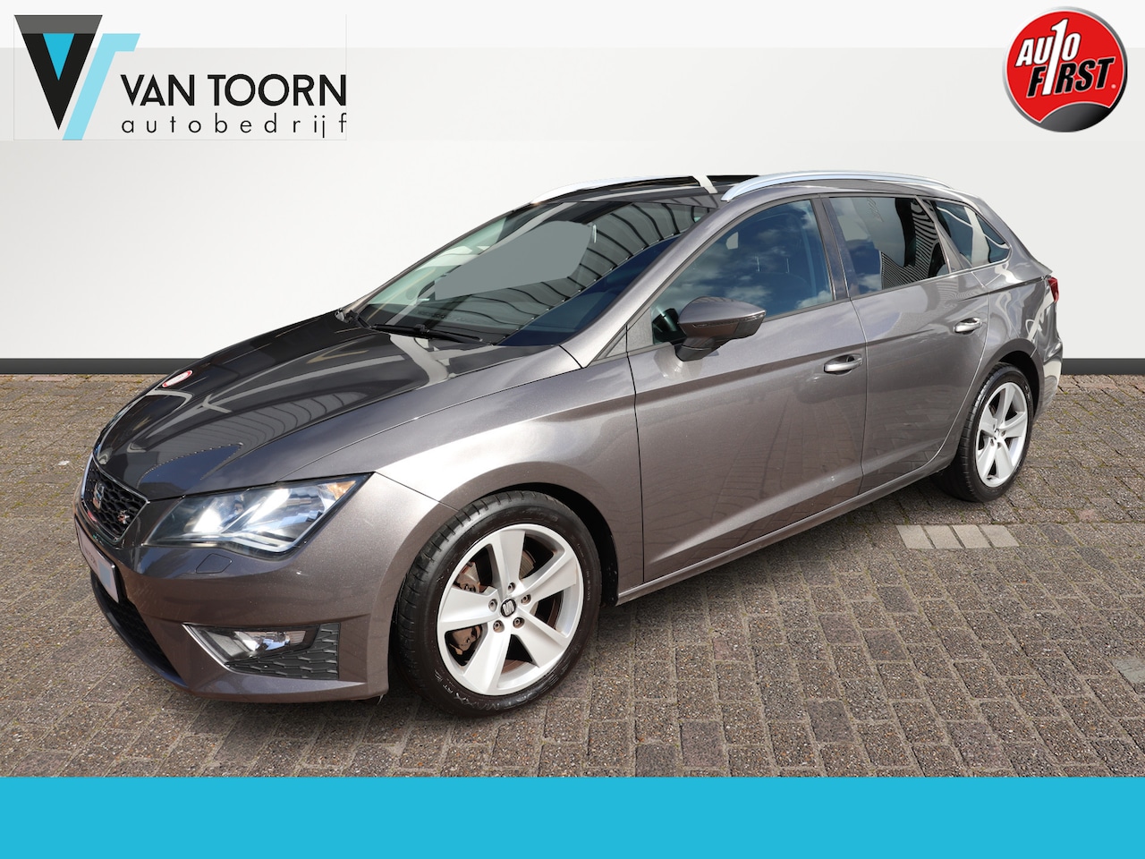 Seat Leon ST - 1.4 EcoTSI FR Connect. Panoramadak, afneembare trekhaak. - AutoWereld.nl