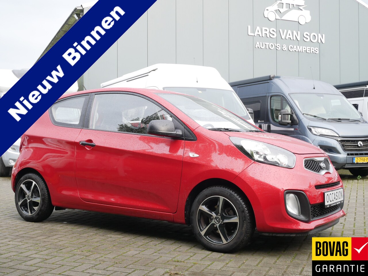 Kia Picanto - 1.0 CVVT Airco 1.0 CVVT Airco, Radio, Slechts 23.177 KM!! - AutoWereld.nl