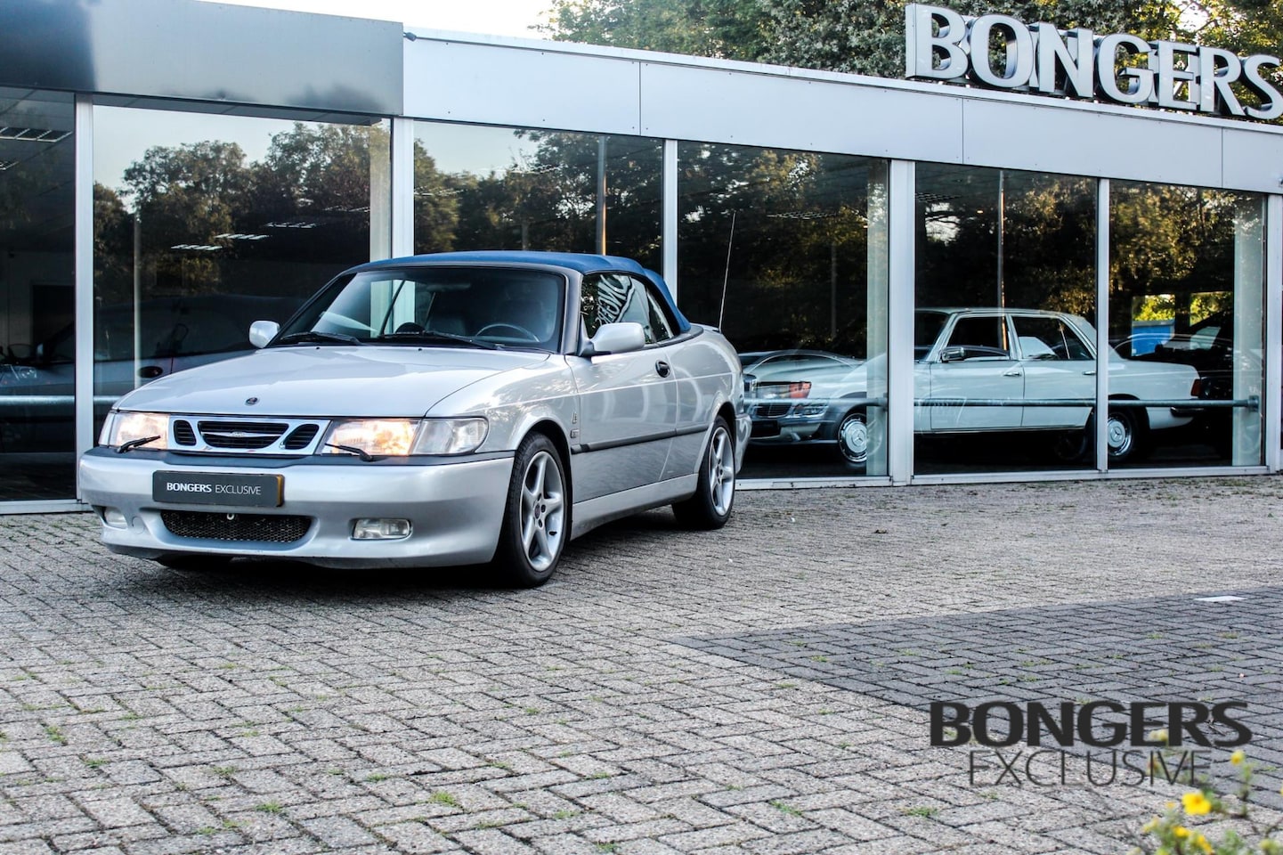 Saab 9-3 Cabrio - 2.3 Turbo Viggen | ondh. volledig | blauwe kap - AutoWereld.nl