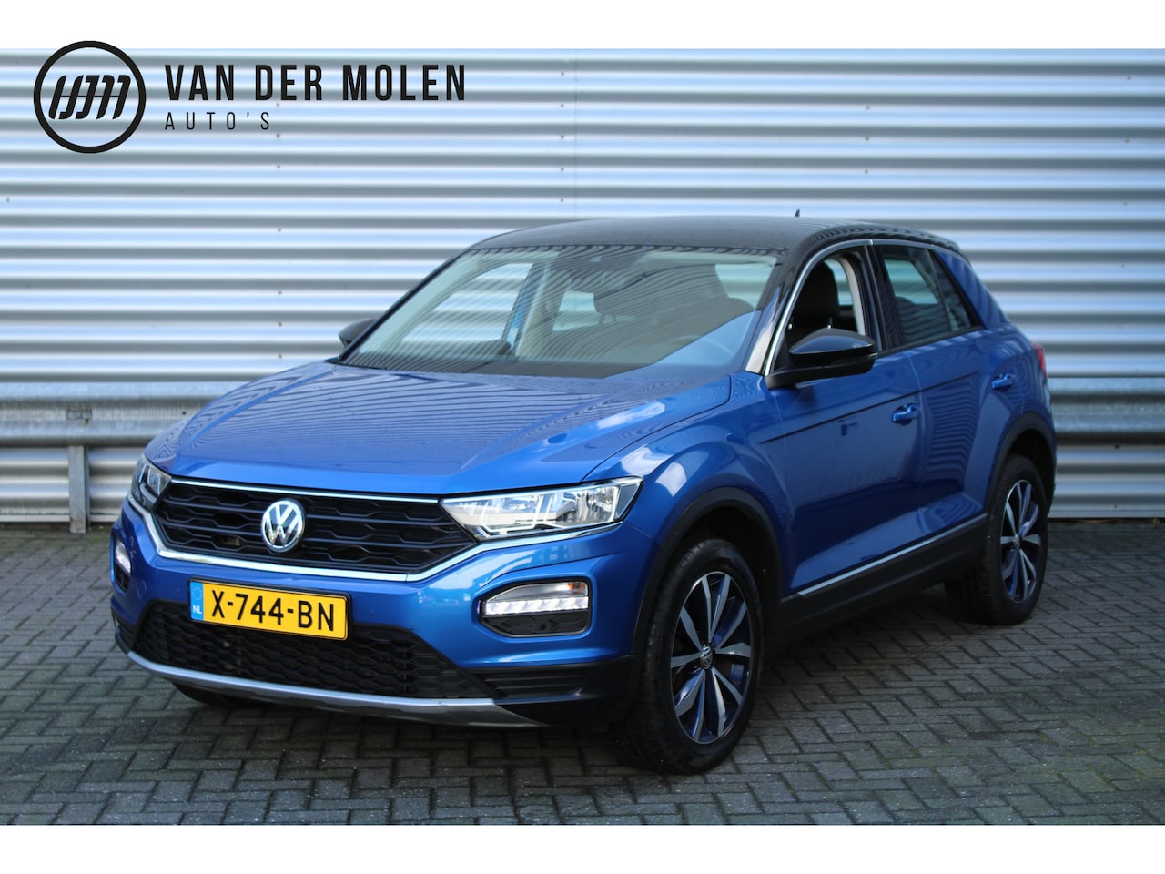 Volkswagen T-Roc - 1.0 TSI 116pk Style Business Clima Cruise Navi PDC Stoelverwarming LMV LED Two Tone - AutoWereld.nl