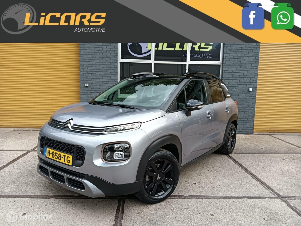 Citroën C3 Aircross - 1.2 PureTech S&S Origins trekhaak/navi/privacy glas/1e eig.NL - AutoWereld.nl