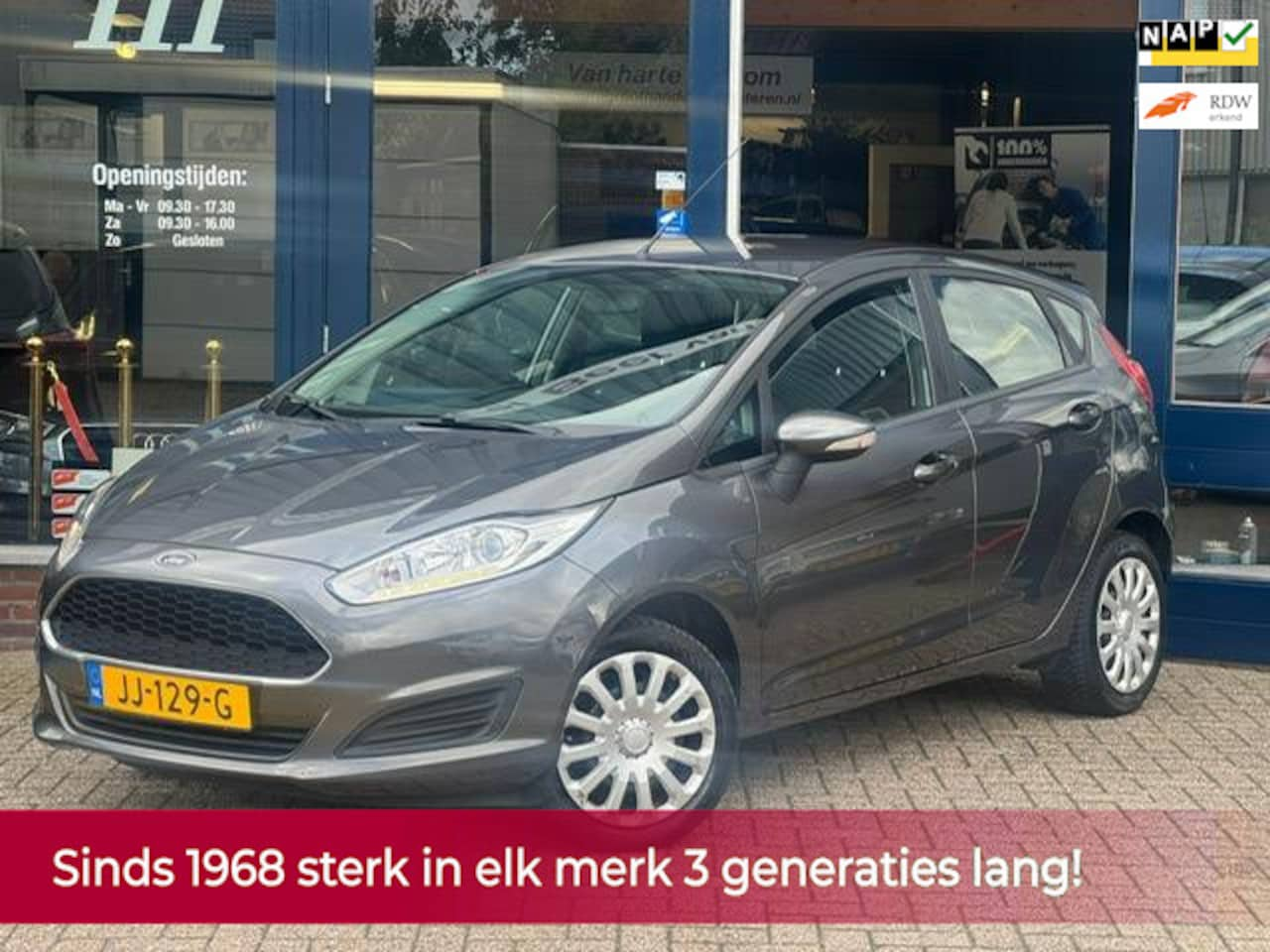 Ford Fiesta - 1.0 Style 5 deurs 80PK! NL AUTO NAP! Cruise l Navi l Airco l PDC l LED l MTF-stuur! NIEUWS - AutoWereld.nl