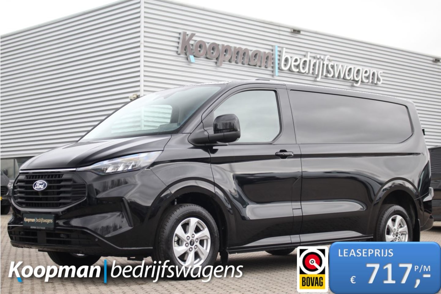 Ford Transit Custom - 280 2.0TDCI 136pk L1H1 Limited | Automaat | Adapt. cruise | LED | Sync 4 13" | Keyless | C - AutoWereld.nl