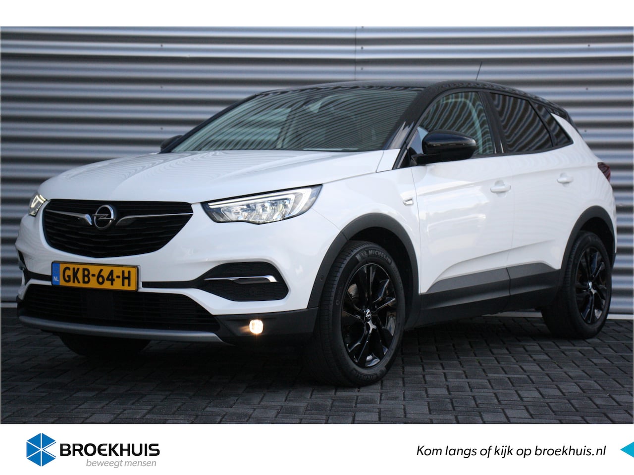 Opel Grandland X - 1.2 TURBO 130PK ELEGANCE AUTOMAAT / NAVI / LEDER / CLIMA / LED / AGR / PDC / 18" LMV / CAM - AutoWereld.nl