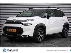 Citroën C3 Aircross - 1.2 PURETECH 130PK SHINE AUTOMAAT / NAVI / LEDER / CLIMA / LED / 16" LMV / PDC / BLUETOOTH