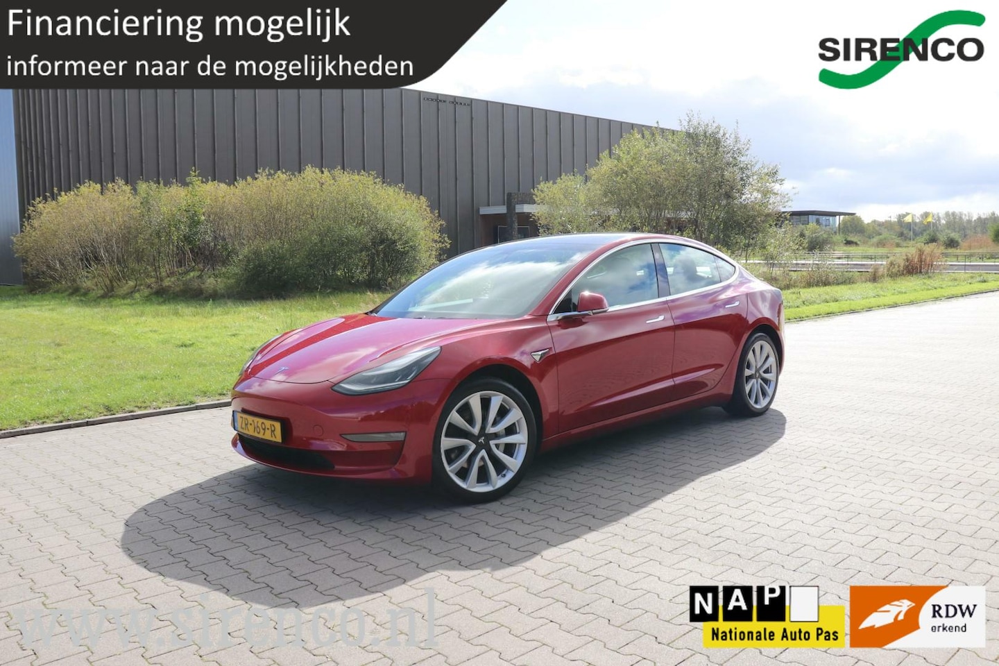 Tesla Model 3 - Long Range RWD Long Range AWD 75 kWh autopilot leder panodak stoelverwarming v+a dab adaptive cruise rege - AutoWereld.nl