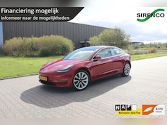 Tesla Model 3 - Long Range AWD 75 kWh autopilot leder panodak stoelverwarming v+a dab adaptive cruise rege