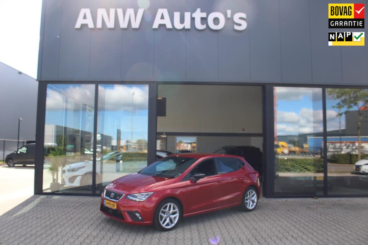 Seat Ibiza - 1.0 TSI FR Business Camera Carplay Led Bovag Garantie prijs is rijklaar - AutoWereld.nl