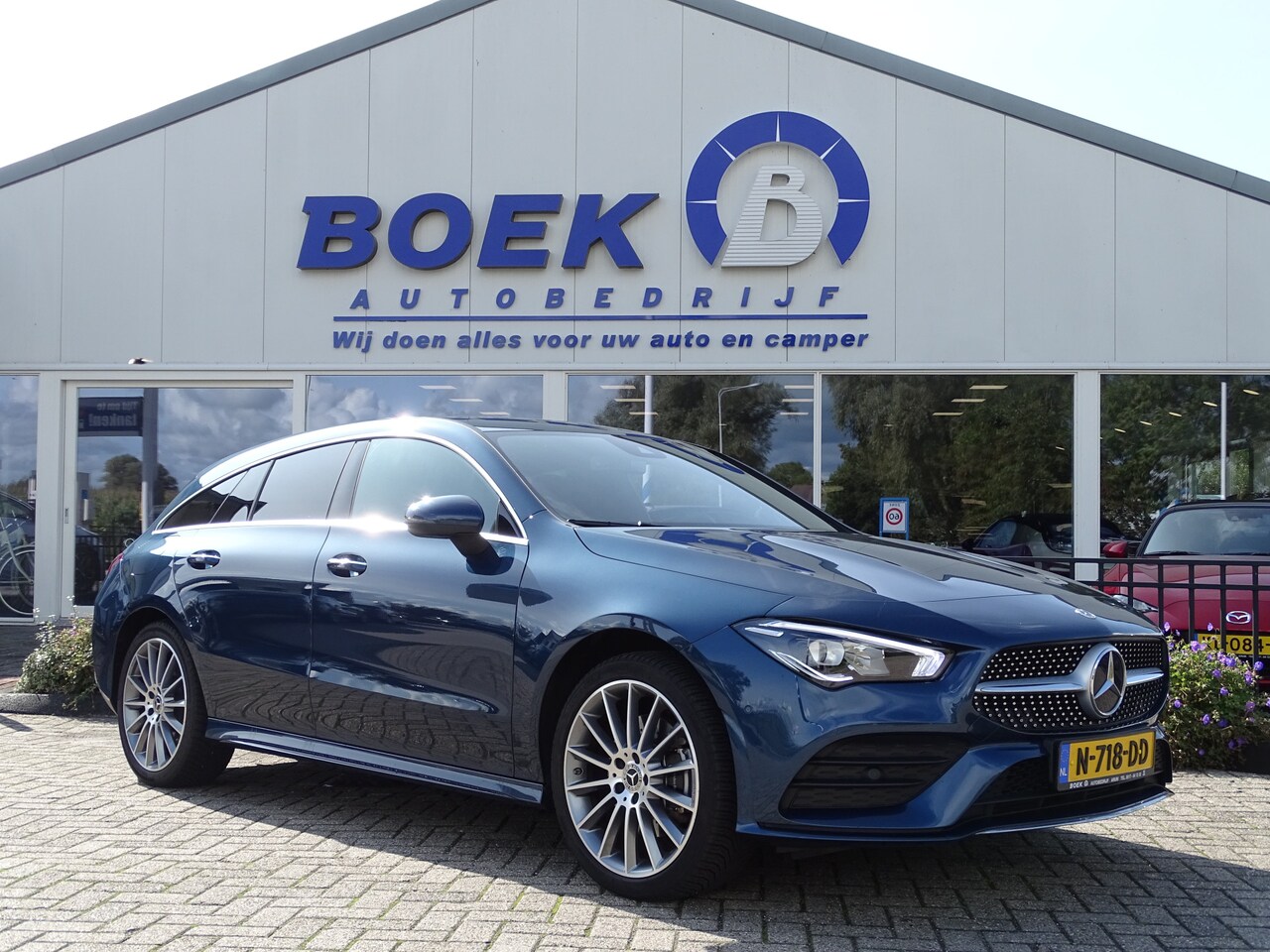 Mercedes-Benz CLA-klasse Shooting Brake - AMG-LINE 250e H-LEER | CAMERA | NAVI | LED | PRIVACY GLASS - AutoWereld.nl