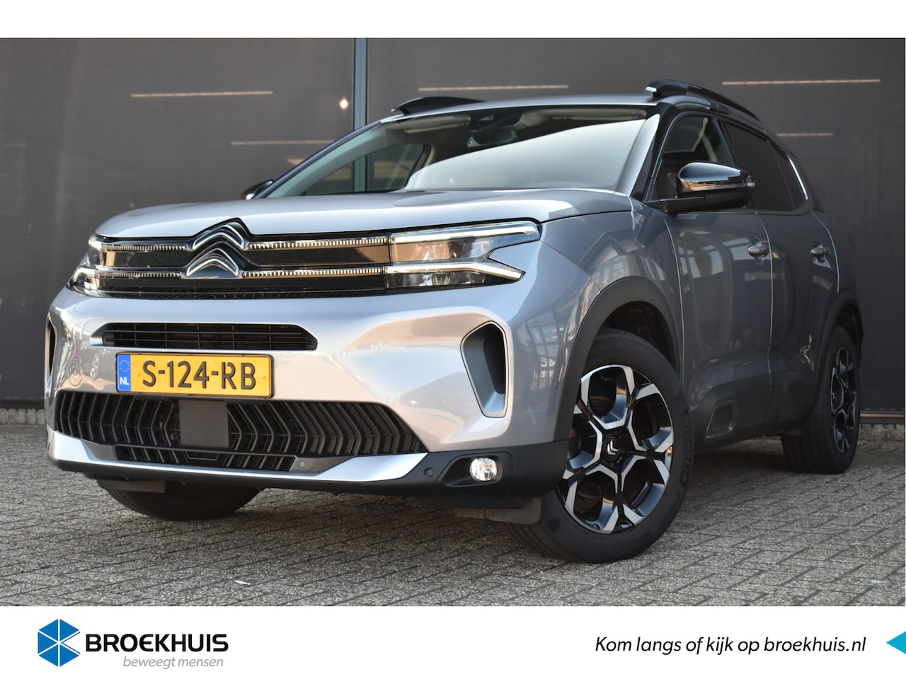 Citroën C5 Aircross - 1.2 PureTech Business Plus 130pk Automaat | Leder | Adaptive Cruise | Navigatie | Achterui - AutoWereld.nl