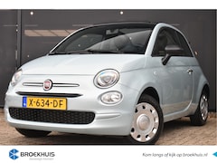 Fiat 500 - Cabrio 1.0 Hybrid | Navigatie by App | Nieuwstaat | Airco | Apple Carplay | Android Auto |