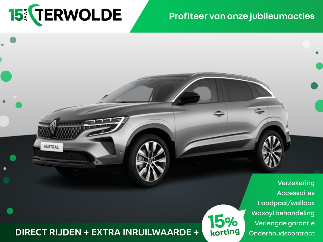 Renault Austral - mild hybrid 160 X-Tronic Techno | 6-voudig elektrisch verstelbare bestuurdersstoel met geh - AutoWereld.nl